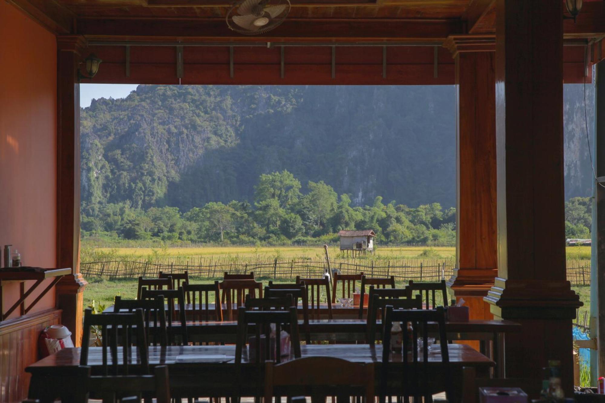 Dd Guesthouse Vang Vieng Exterior foto